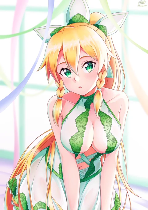 #年の瀬に渾身のイラスト晒すのでフォローしてください
リーファちゃん! 