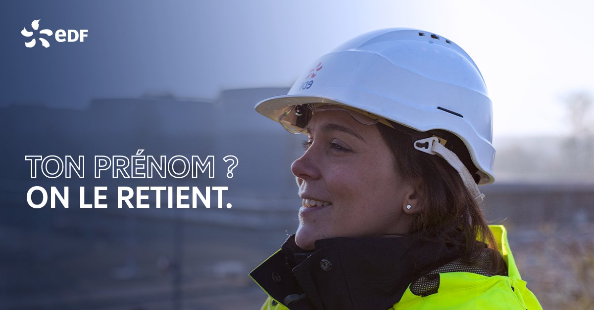 edfrecrute's tweet photo. Chez EDF, tu es un membre à part entière de notre équipe 🤜🤛 et nous reconnaissons les compétences de nos #stagiaires.
Rejoins les énergéticiens qui changent tout ➡️https://t.co/Oyeorl41n2
#MonStageUtile #recrutement https://t.co/vmJYrQvzxr