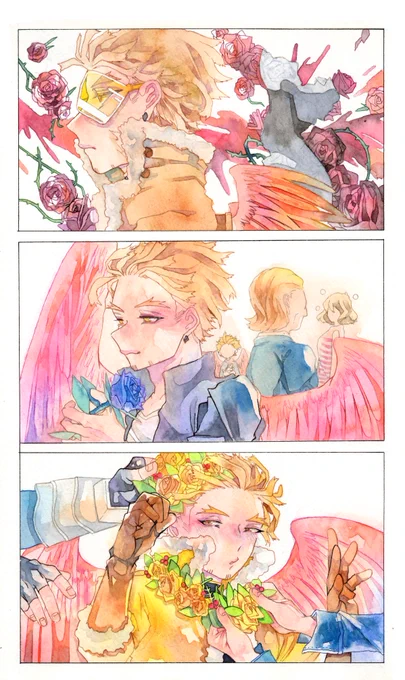 Happy birthday hawks, no.2 HERO! 🦅
⚠️ちょっと鳥師弟 