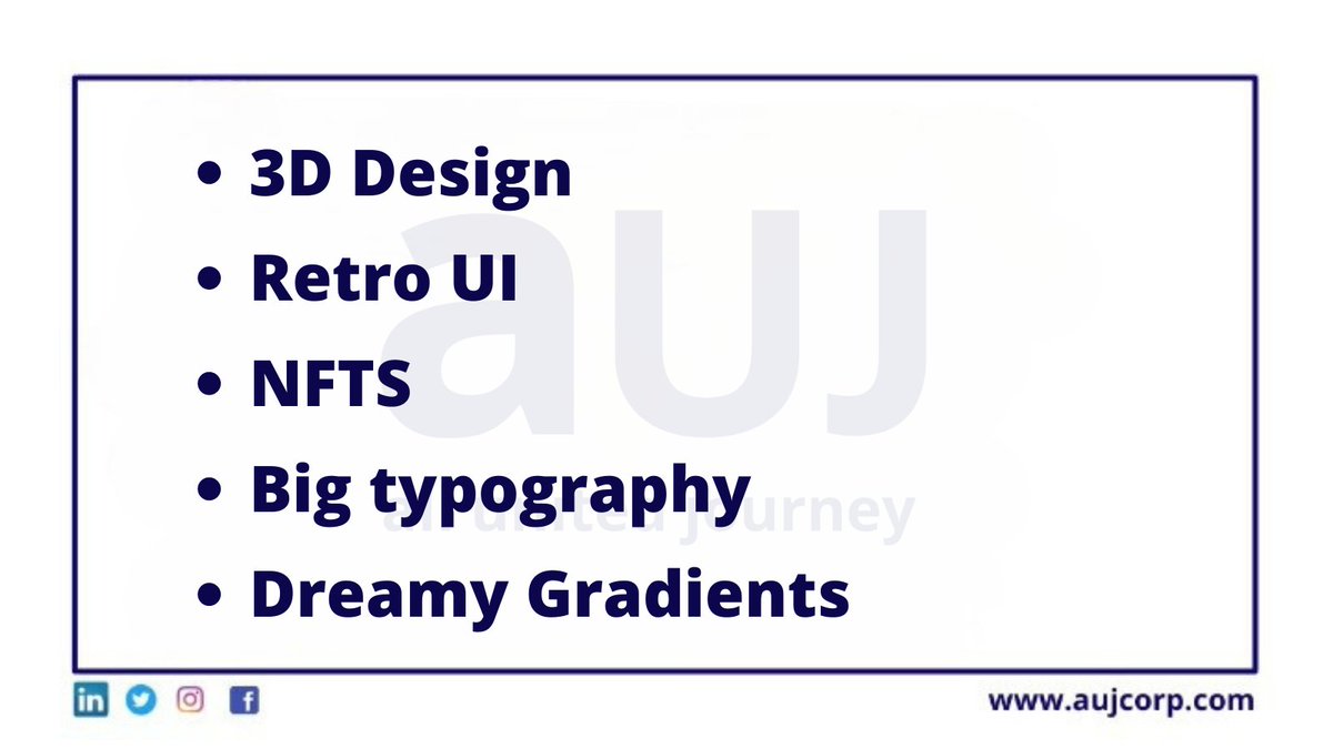 auj_corp's tweet photo. Best Design Trend in 2022 https://t.co/MwJT3xWWAJ