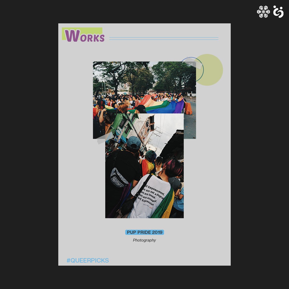 csbbenildehive's tweet photo. 🔔Hear ye! Welcome to #QUEERPICKS, your monthly dose of queer content served with season’s greetings from Filipino Artists. 🎅🏼🌈
Meet our 2nd #QUEERPICK: Aica Sylianco, a poet, a photographer, and a catalyst for change.
See more here: https://t.co/QVbfW7mT0j #QPArtistOfTheMonth https://t.co/CcWXGQlyLV