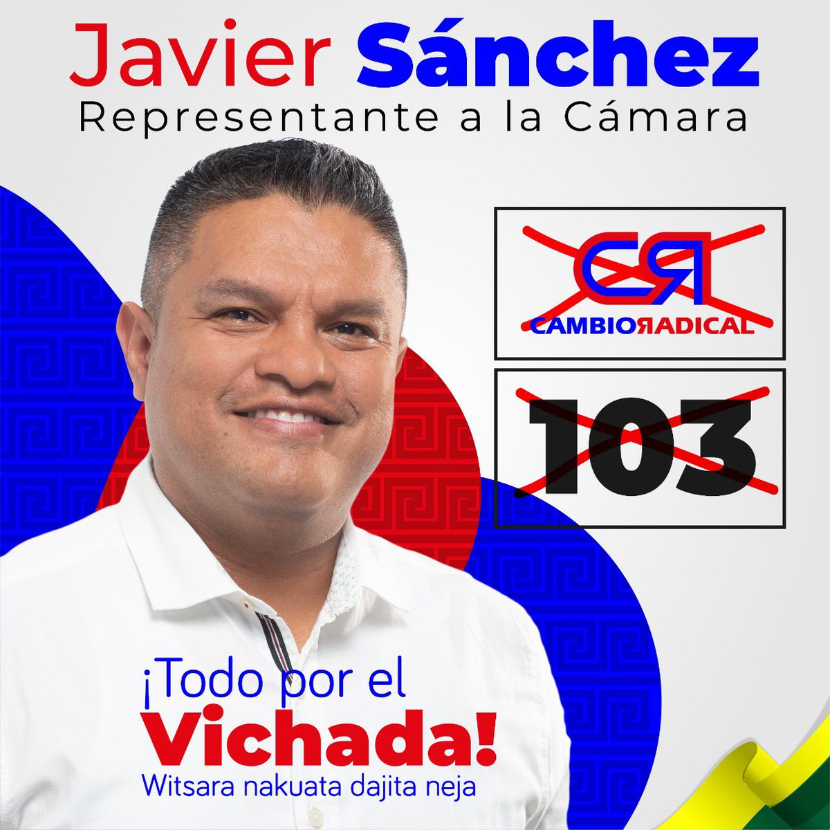 javiersikuani's tweet photo. Recuperar la voz y representatividad. Ayudaremos a dignificar a Colombia.#TodoporelVichada https://t.co/eOOh159zAz
