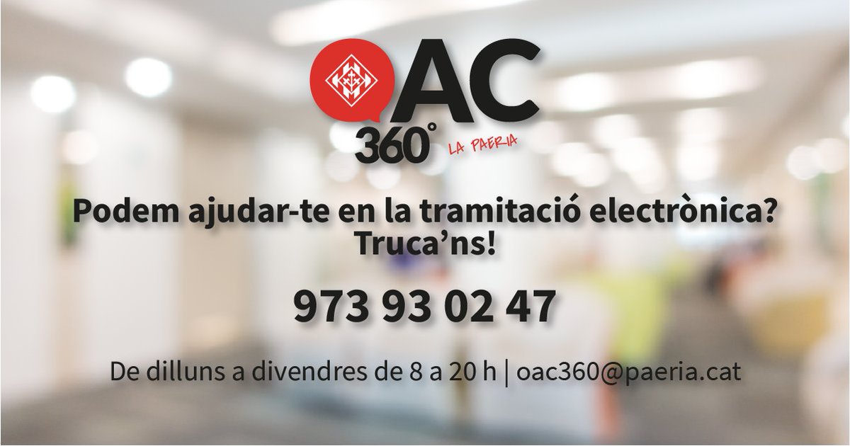 paerialleida's tweet photo. 📢 Tens dubtes fent tràmits en línia❓ A l'Ajuntament de Lleida podem ajudar-te❗️
 
☎️ Truca al 973 93 02 47 -de dilluns a divendres de 8 a 20 hores

✅ Si ho prefereixes, deixa’ns les teves dades a https://t.co/AAD2hEwYTx i et trucarem nosaltres❗️👥 https://t.co/GKuOtLNtZM