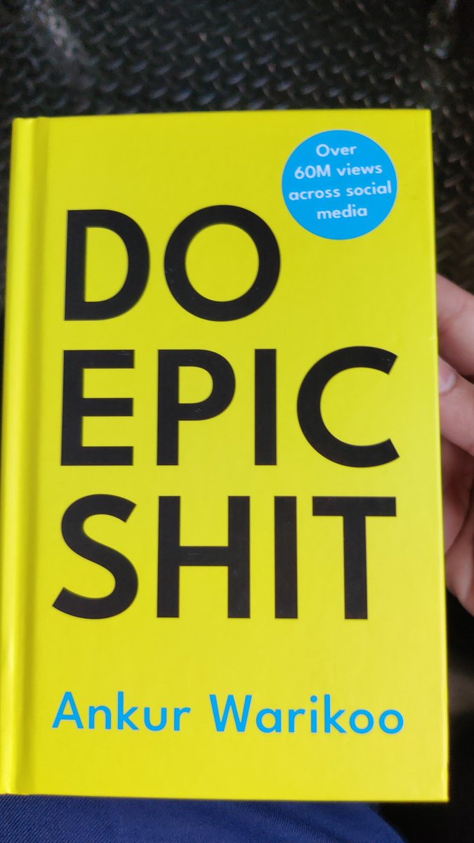_rohit_dayani's tweet photo. @warikoo
Got this copy today. Excited for the journey ✌️ https://t.co/J0zKmjeygo