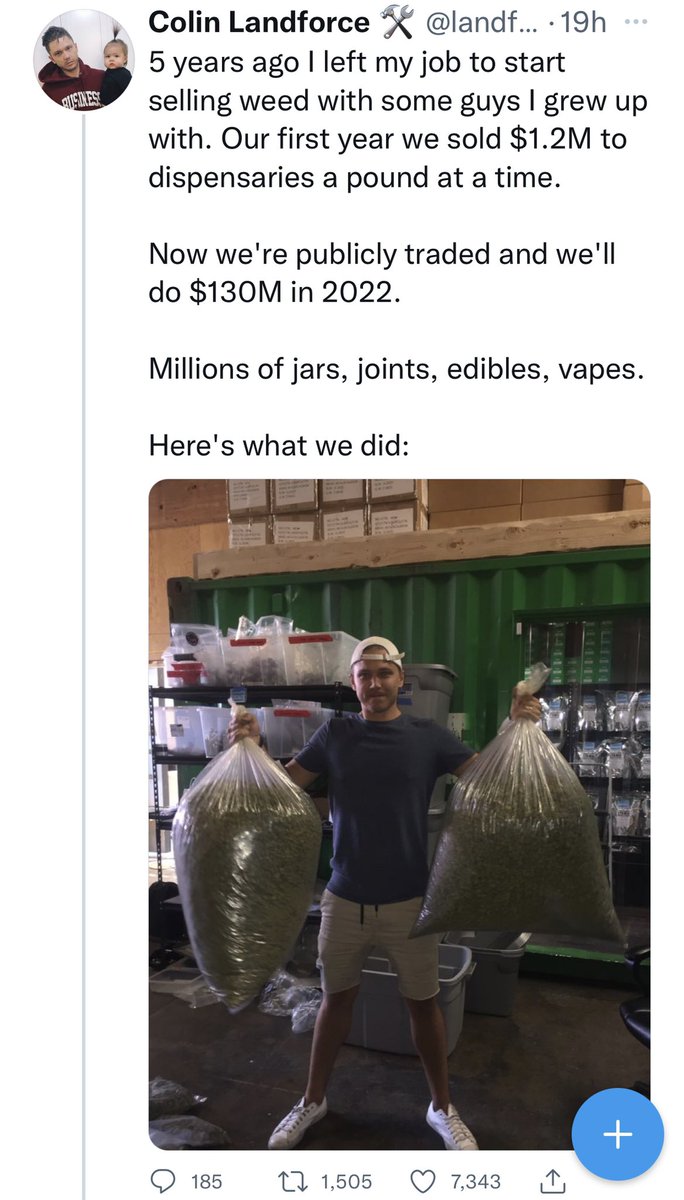 FiSurgi's tweet photo. Every time I see one of these posts about the canabis industry I’m reminded of all the minority’s who went to jail or are still in jail on weed charges https://t.co/64jb03wdO0