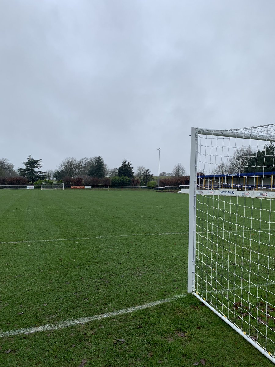 No pitch inspection required—- GAME ON— Amps v Bedford Fc, 3pm at Park Stadium