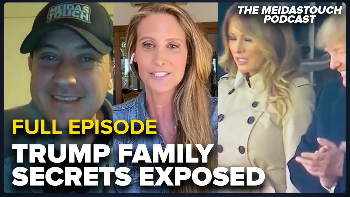 Melania’s former sr. advisor reveals secrets of the Trump family, if Donald leaked Melania’s nude photos, Trump’s real relationship with Rupert Murdoch, the 3 investigations she is currently assisting with &amp; more:

Apple: podcasts.apple.com/us/podcast/the…

Spotify: open.spotify.com/episode/35UEpB…