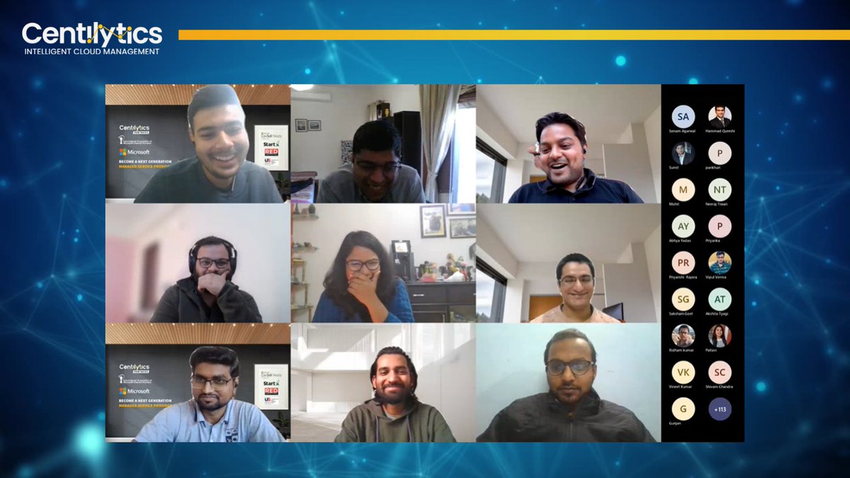 centilytics's tweet photo. The final Townhall of 2021 was all about finding time for ourselves in this holiday season and starting the New Year by celebrating🎉 our real life superheroes -- Our Family.
#Townhall #Centilytics #NewUpdates #Thanksgiving #CompanyValues https://t.co/j0xEzWfxuB