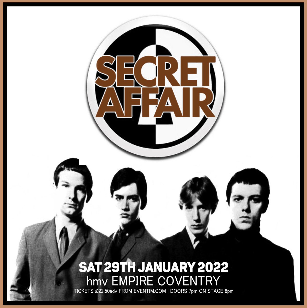 ***SECRET AFFAIR***

My World is one of our all-time faves here hmv Empire Coventry - really looking forward to this one.

Tickets: ow.ly/wvtv50HfkH3

<a href="/SecretAffair79/">SecretAffairOfficial</a>