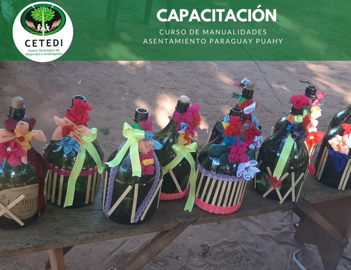 CetediRse's tweet photo. Curso de Manualidades. Contó con amplia participación de las mujeres del Asentamiento Paraguay Pyahu.

#ODS #paraguay #RSE https://t.co/WxA6taVX0j