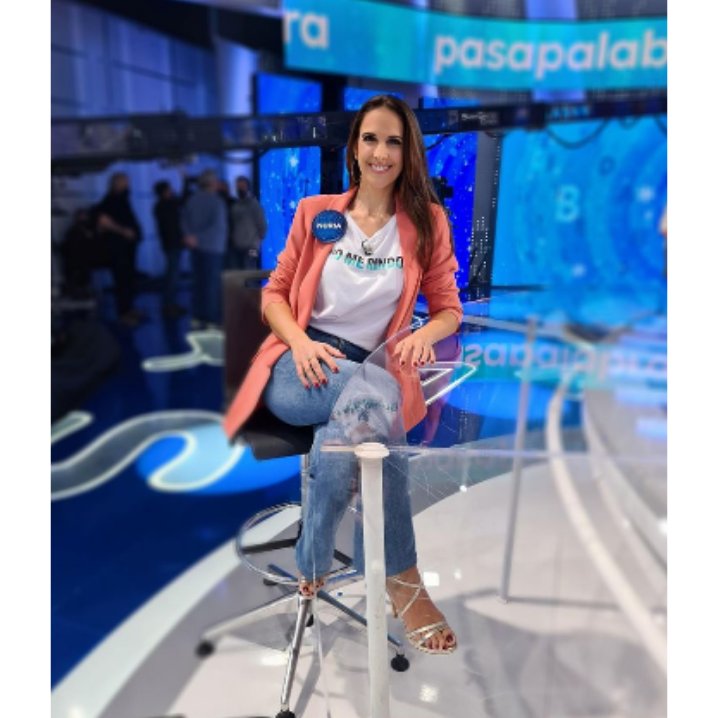 Nuria Fergó participó ayer en "Pasapalabra" de Antena 3