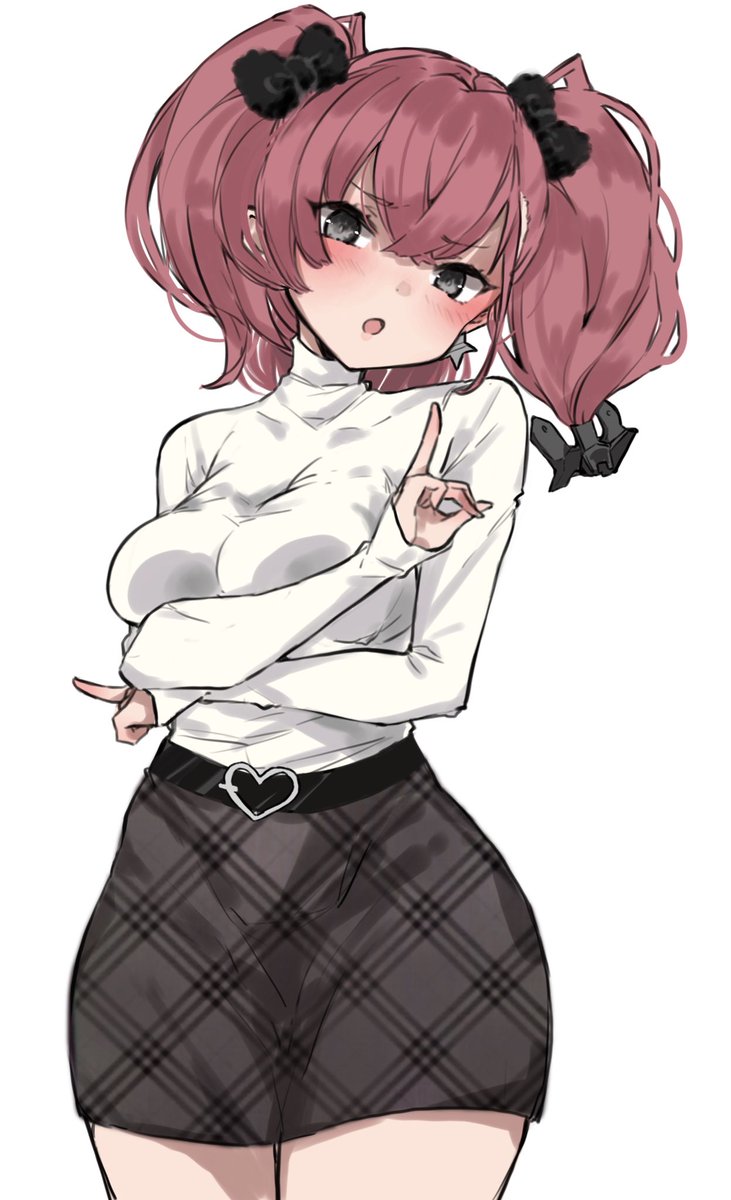 可愛いアトランタにかわいい服を着てもらった 