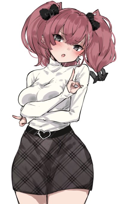 可愛いアトランタにかわいい服を着てもらった 