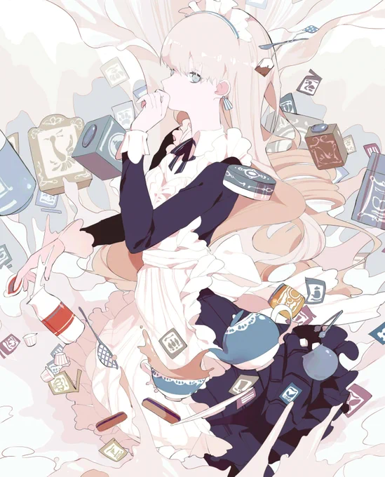 #年の瀬に渾身のイラスト晒すのでフォローしてください 
お気に入りです✨ 