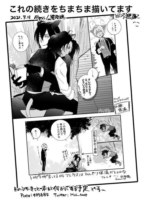 【1/2】来年はぜったいこいつを本にするぞ…
という つよい いし(フラグ)
#マレレオ再放送2021 