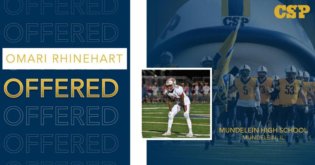 omarimrhinehart's tweet photo. Grateful to receive my 5th offer to Concordia St. paul!!! Thank you @Coach_Honsa 
@MundFootball @dclay1889 @PrepRedzoneIL @CoachBigPete @DeepDishFB @EDGYTIM https://t.co/Sjp6pRHk2B