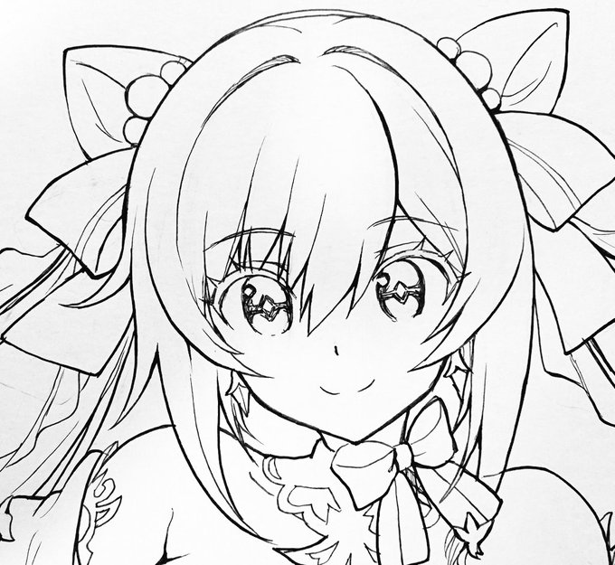 コミケ用の色紙 3枚です。これから色塗り。明日の前日搬入までに完成させたいけど…
そしてここにきてペーパー作りたくなる謎の衝動が。 