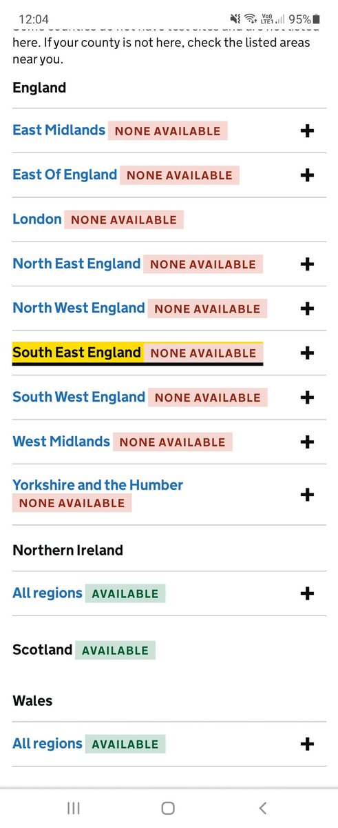 jagsandhu2001's tweet photo. Tried to order a new pcr test. None available in England. That should help keep the numbers down... https://t.co/KZ5i7y7FuR