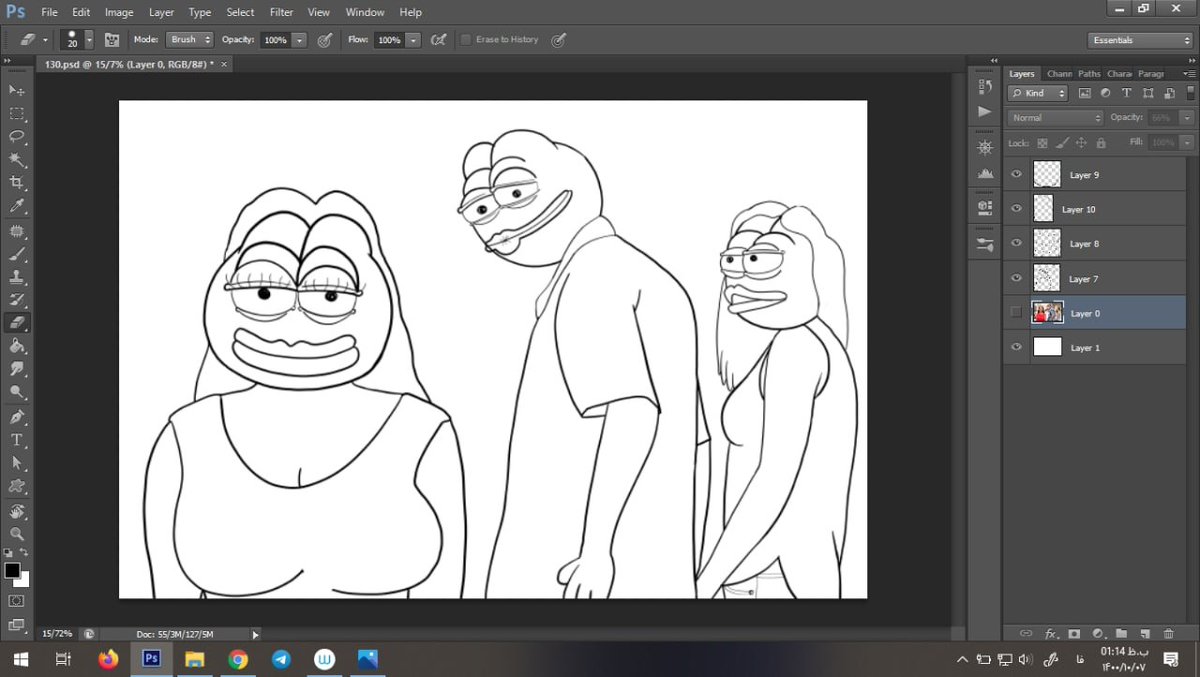 illuomillu's tweet photo. 🤩😂🐸 PEPE Meme No.2 is creating...🐸😂🤩
-No day off! Just Moving, Creating, Working
#pepefam #pepefan ! #frogfam #frogfan ! #pepe #frog #nft https://t.co/nUKzApwElx