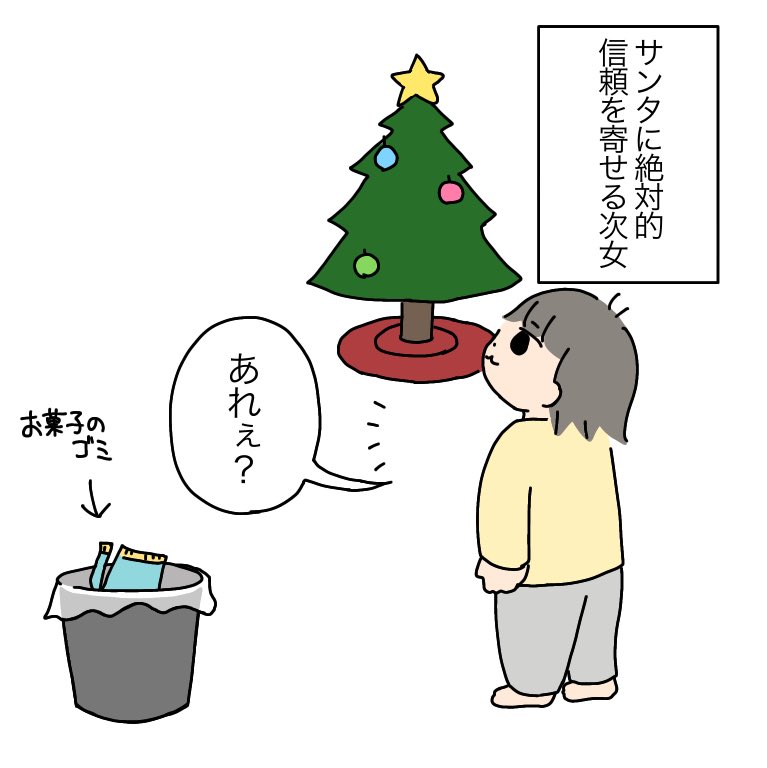 クリスマスも無事終わりましたね、サンタさん来年もよろしくね!

#育児絵日記 