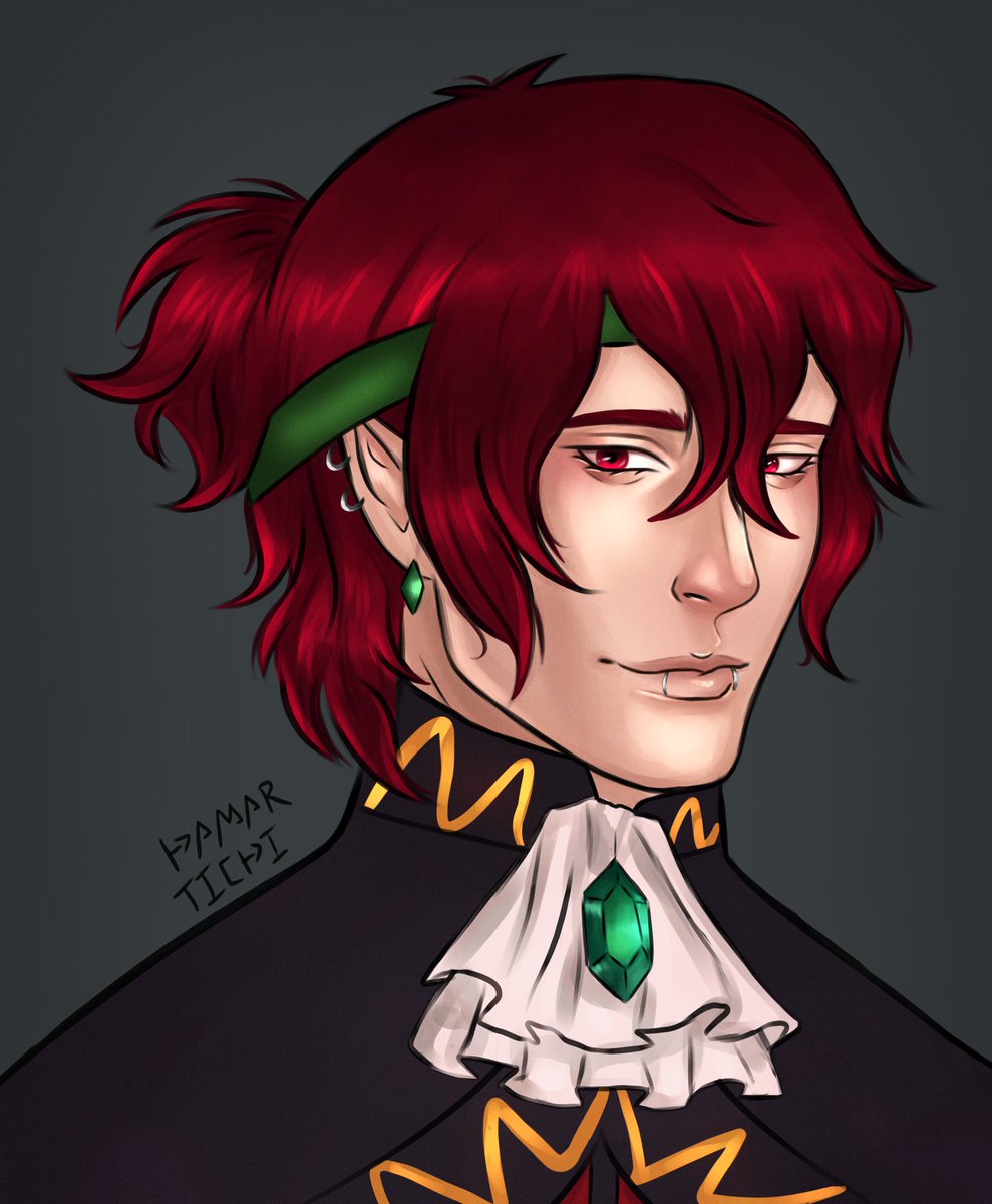 Last proper art post on here for 2021. More to come in 2022 <3

And what better way to end this ✨year of art✨ than with the boy it all started with back in 2018. Yeah, because of him I started drawing and I am forever grateful for that.❤️‍🔥

Love you, Alenas #dnd #dndoc