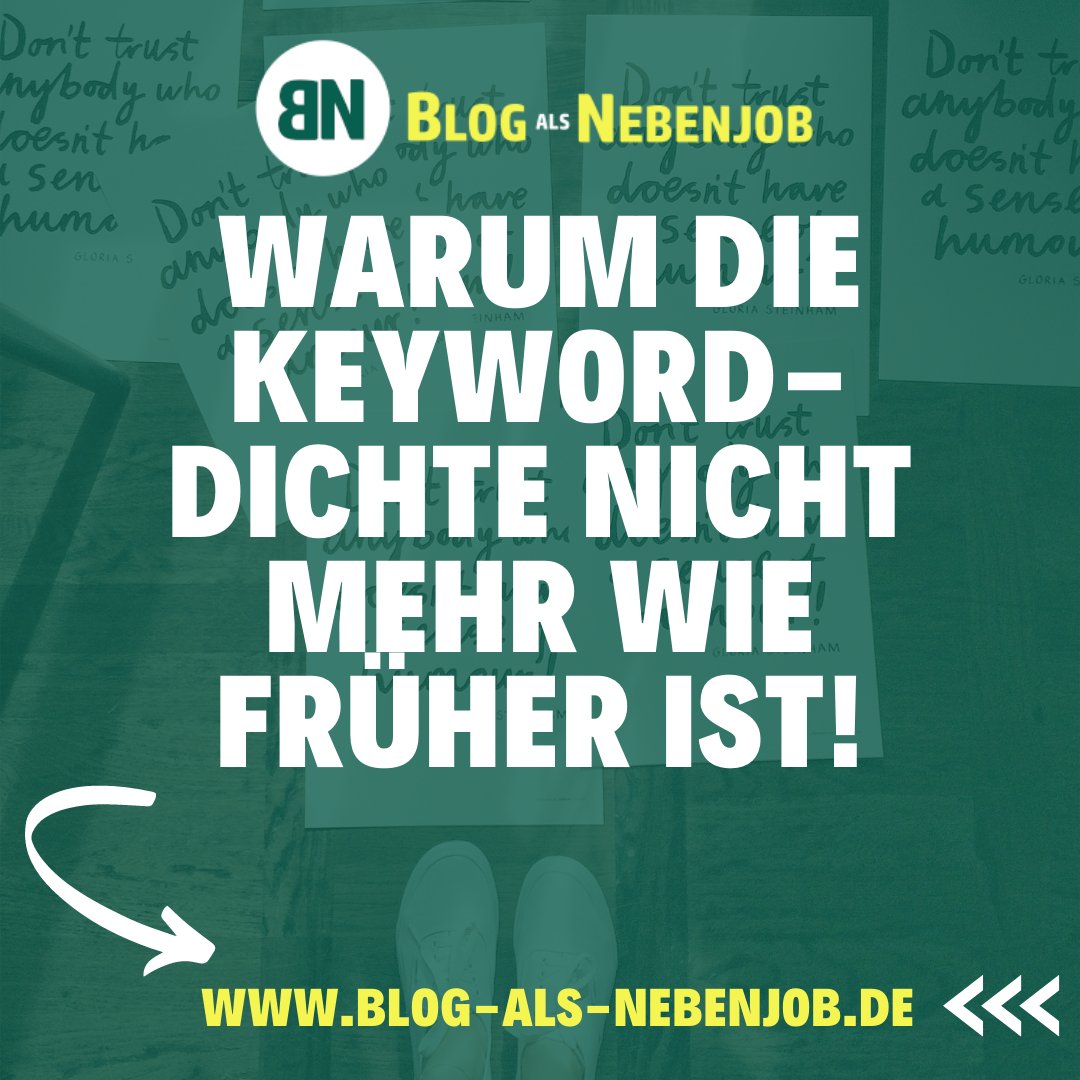 BlogAlsNebenjob's tweet photo. Früher 3-5% Keyworddichte, heute höchstens 1%. Wer mehr Keywords verwendet rutscht ganz schnell ins Stuffing ab.😳☝️ Wie häufig bringst Du Deine Begriffe im Text unter?🧐 #Keywords #Keyworddichte #seo2021 https://t.co/7Hb41Jv2ny