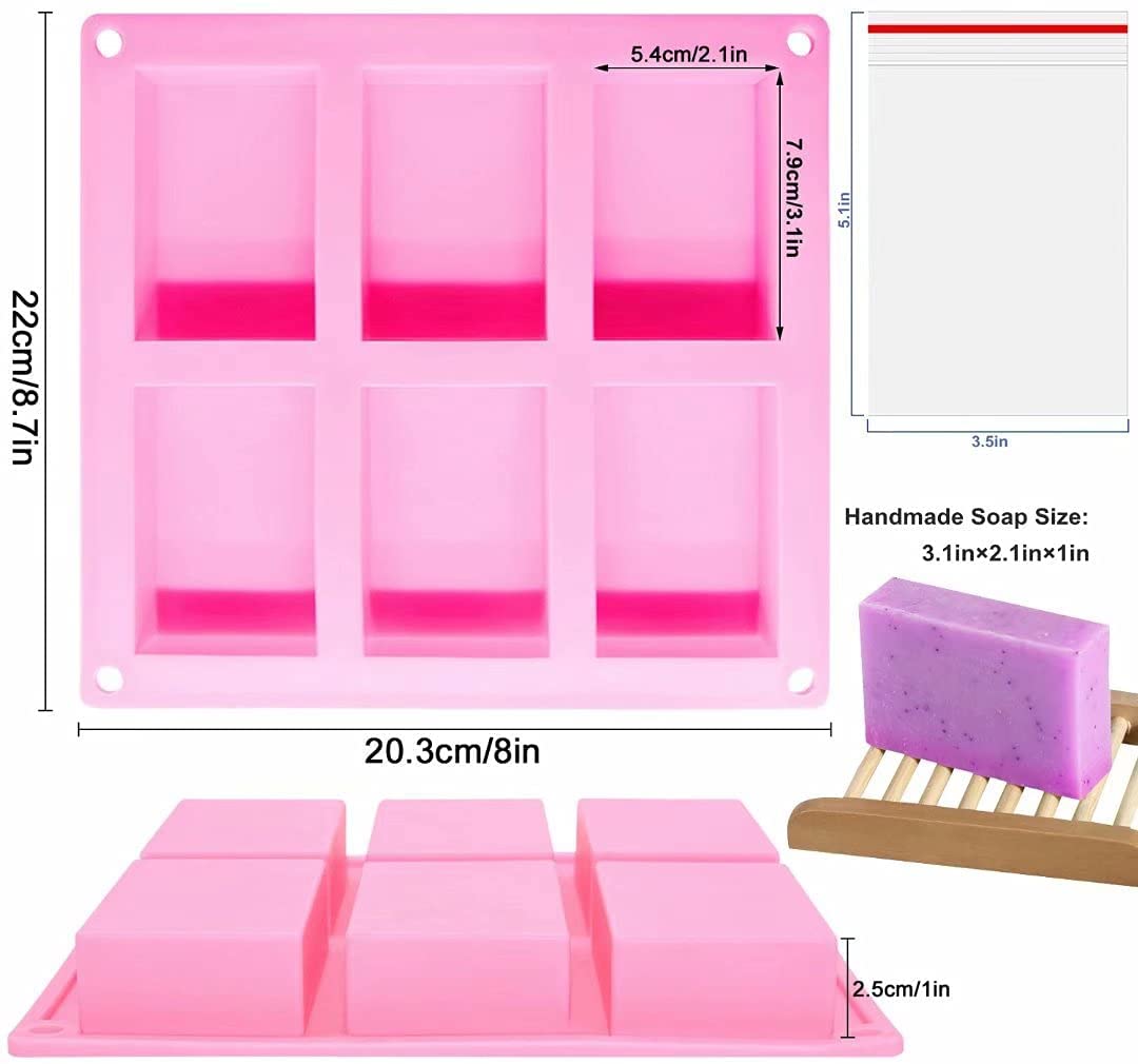 techniques2021's tweet photo. 6 Cavities Handmade Soap Making Molds,Silicone Cake Bread Baking Molds for DIY Crafts

Not only can you use these soap molds as bathroom soap molds or baking molds, but they can also be used as ice cube molds and rectangular silicone cake molds. 

https://t.co/fQtqoW7Evc https://t.co/s1j4jqsMJa