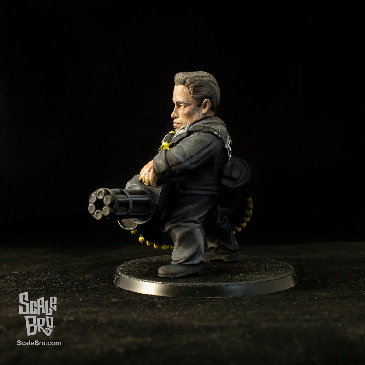 Terminator painted!
«Hasta la vista, baby»
Miniature comes with two heads

👉Buy : scalebro.com/miniatures/car…

Character design, 3D model, 3D printing, casting and painting by Scalebro

#miniatures #paintingmodels #minis #miniaturespainting… t2p.pw/eiYbI8REjw