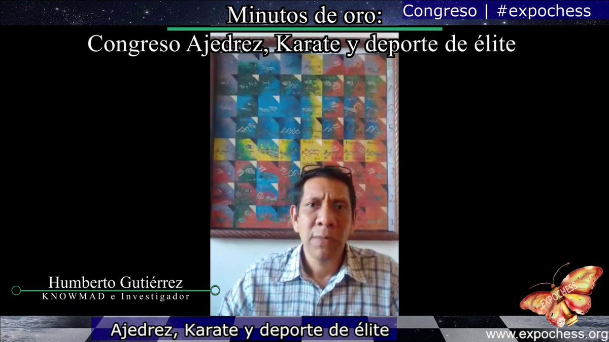 expochess64's tweet photo. Minuto de oro de Humberto Gutiérrez en el congreso Ajedrez, Karate y deporte de élite  | EXPOCHESS

-https://t.co/CBf7LQOngq

#Ajedrez #Neidan #EXPOCHESS https://t.co/yiKwHZyPFi