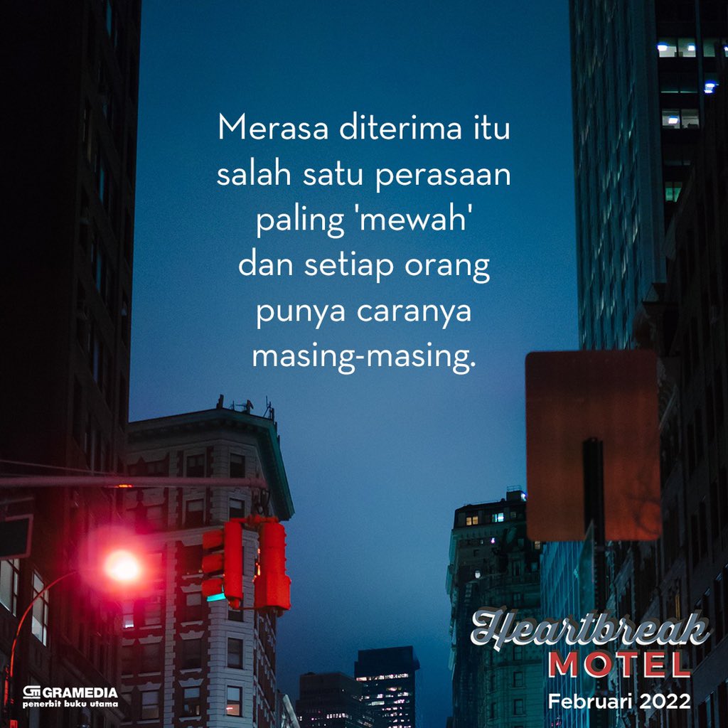 ikanatassa's tweet photo. Merasa diterima itu salah satu perasaan 'paling mewah' dan setiap orang punya caranya masing-masing.

#HeartbreakMotel, Februari 2022. https://t.co/ucAHEIptmM