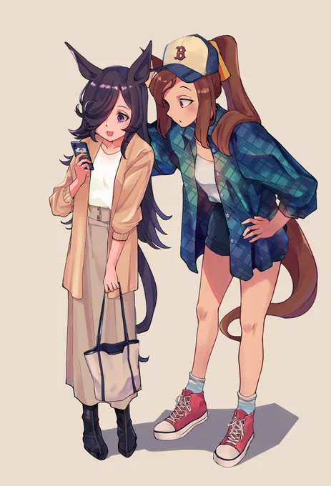 #年の瀬に渾身のイラスト晒すのでフォローしてください 
最近ずっとウマ娘描いてます 