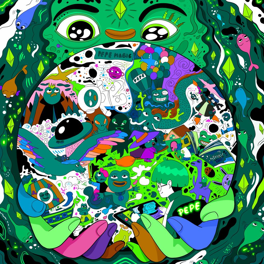 The Black Magic of Pepe are happening in artists life.
🐸🐸🐸🐸🐸🐸🐸🐸🐸
#PEPEnft
#pepethefrog
#PepeFam
#FrogFam
#NFTCommmunity

foundation.app/@muimooi/~/124…