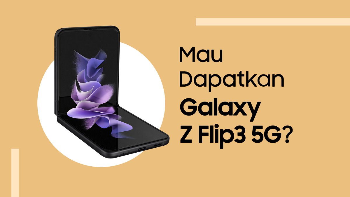 samsungID's tweet photo. 🎁GIVEAWAY Galaxy Z Flip3 5G🎁
Rayakan new year, new Galaxy dengan ikutan kuis ini!

Mekanisme auto-win:
✅ RT tweet ini
✅ Sebutkan fitur yang kamu temukan di foto
✅ Pakai #ItsFoldableEra &amp; #GalaxyZFlip3
✅ Pastikan akun twitter kamu gak di-private https://t.co/2xmVnTX8A5