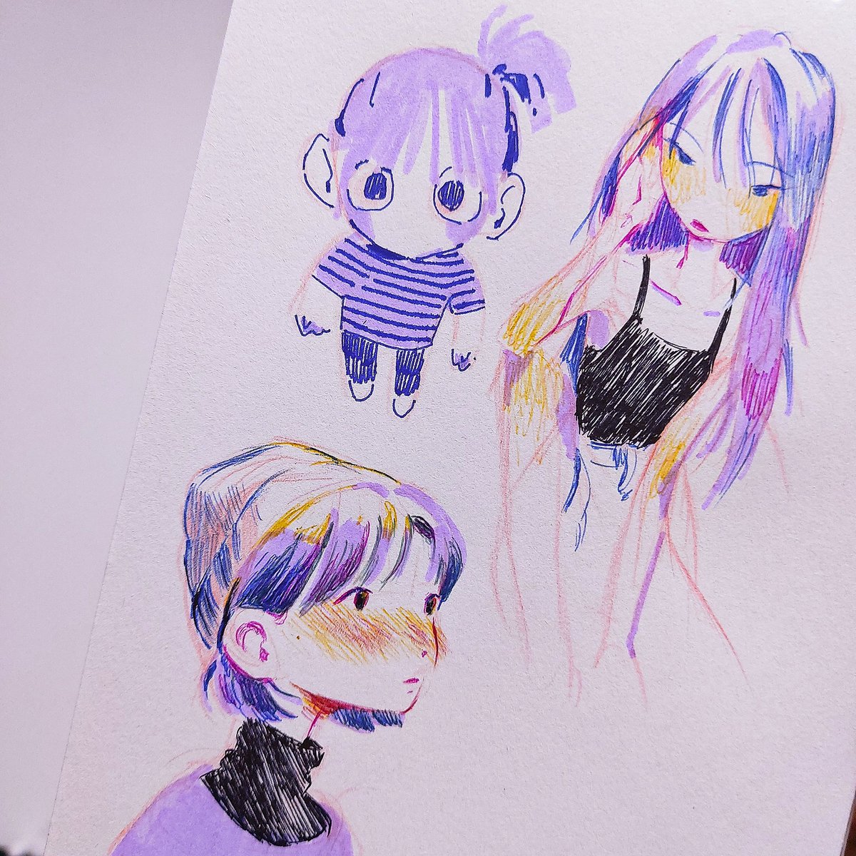 볼펜 그림들 💓