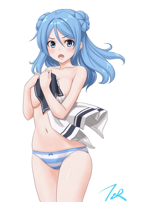 #2021年自分が選ぶ今年の4枚
4人全員分のモチベが続いた上に好みの顔に描けた珍しい例
浜風、磯風、谷風、浦風 