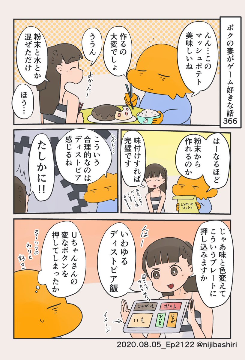 ボクの妻がゲーム好きな話366
(2020年8月頃の話です) 