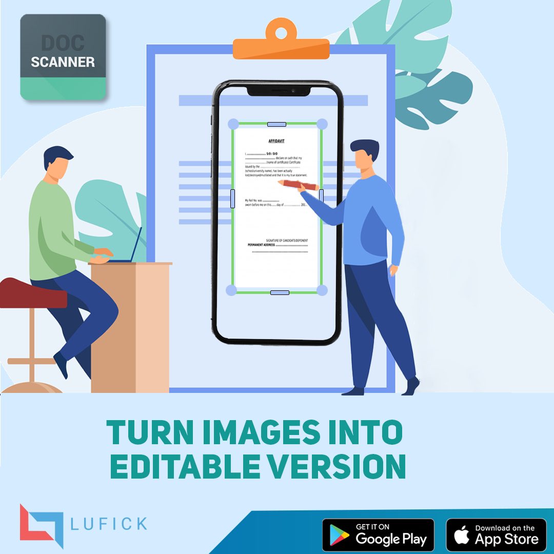 Lufick3's tweet photo. Turn images into editable version. Download Document Scanner app from google play store and apple store.
#pagescanner #proscanner #india https://t.co/zEHJdxuehu