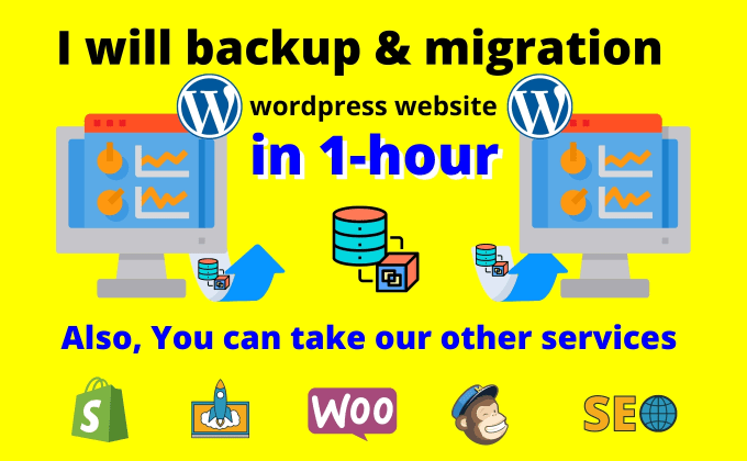 nomansoft1's tweet photo. I will back up and migrate, transfer your WordPress website just 1-2hours
____________________________________
Hire Me: https://t.co/vQyLG9Es4T
-------------------------------------

#content #design #team #wordpressmigration #backupwordpress #wordpresscloning #transferwordpress https://t.co/Ct8D6uxLxs
