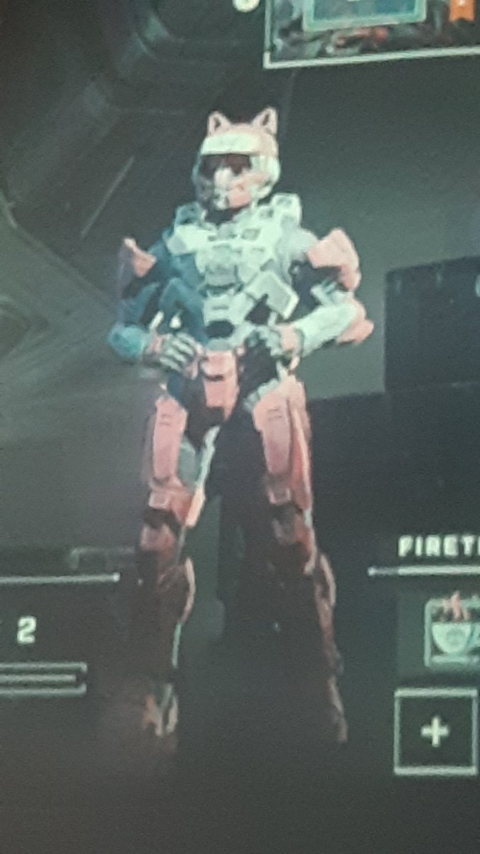 I <3 these cat ears! Just wish they could be used of every helmet on every spartan. #HaloInfinite