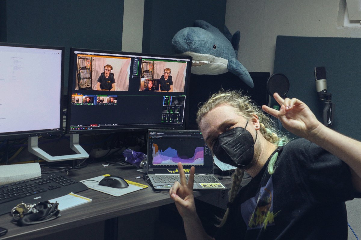 Guten Morgen aus unserer Regie!

#rC3