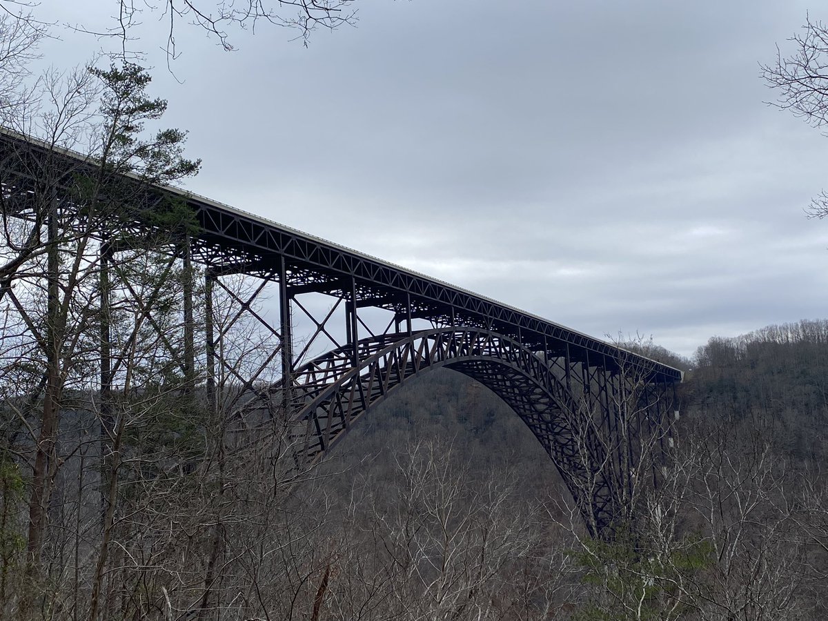 The #NewRiverGorgeBridge is One of the highest vehicular bridges in the world! 
#FamilyTravel #WestVirginia #NationalParks