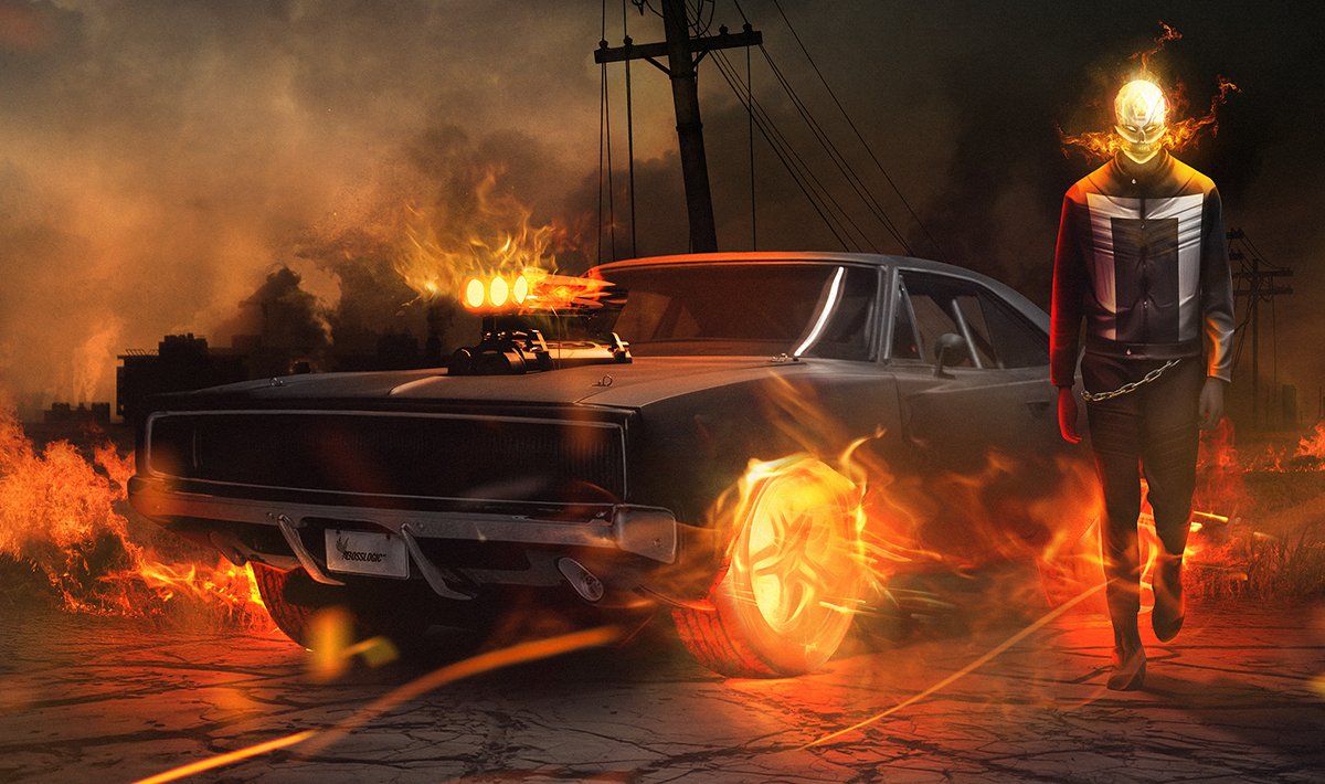 Bosslogic's tweet photo. All this #GhostRider talk, I want to see the MCU run it back with @IamGabrielLuna https://t.co/ixC1KmLlrW