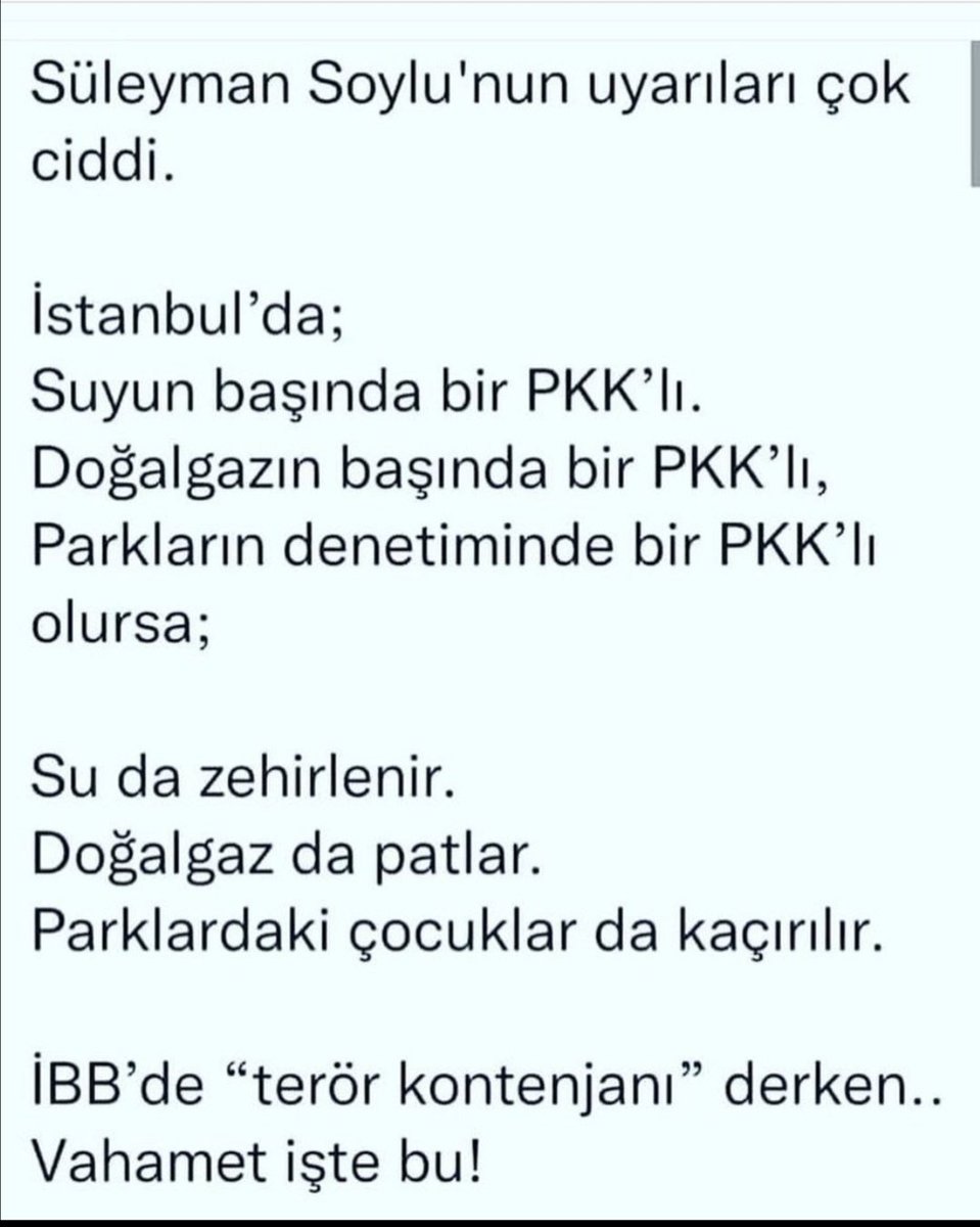 Memleketin başına bu ziyniyet getirilirmi 🇹🇷🇹🇷 soyadı gibi soylu bakanımız bunlarında üstesinden gelir evelallah 🇹🇷🇹🇷