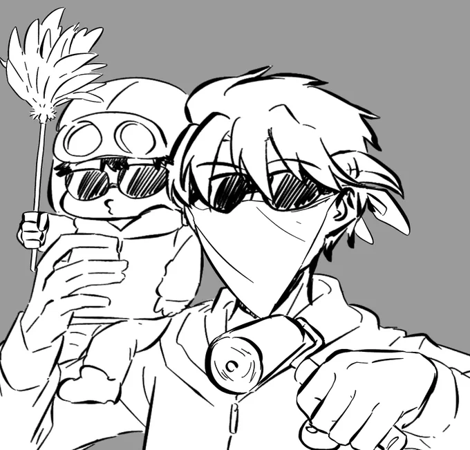 こんなの描いてないで掃除しろ #新しいプロフィール画像 