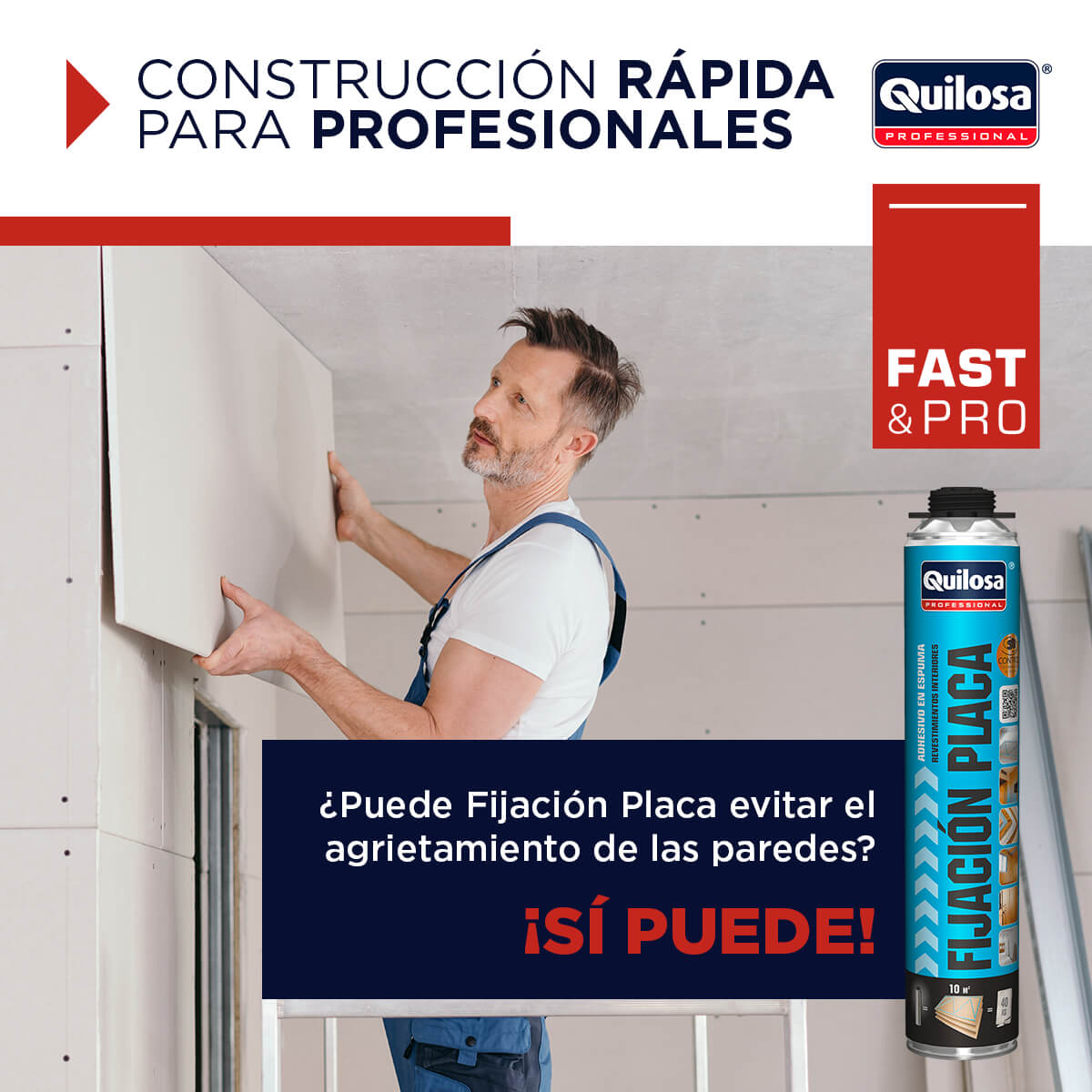 QuilosaSLU's tweet photo. Al utilizar #FijaciónPlaca, en lugar de mortero en polvo, conseguirás controlar mejor los movimientos de dilatación de la estructura. Gracias a su flexibilidad, los adhesivos en espuma se adaptan mejor a estos cambios, por lo que el riesgo de grietas se reduce. 🙏
#YoSoyFASTPRO https://t.co/v22i89RQhN