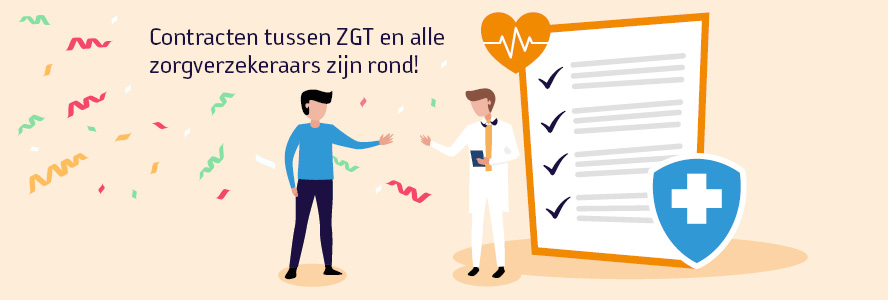 🏥 ZGT heeft voor 2022 contracten gesloten met alle verzekeraars, voor zorg die onder de basisverzekering vergoed wordt! Meer info over met welke polissen u bij ons terecht kunt? Kijk op onze website: bit.ly/3zc3dCP