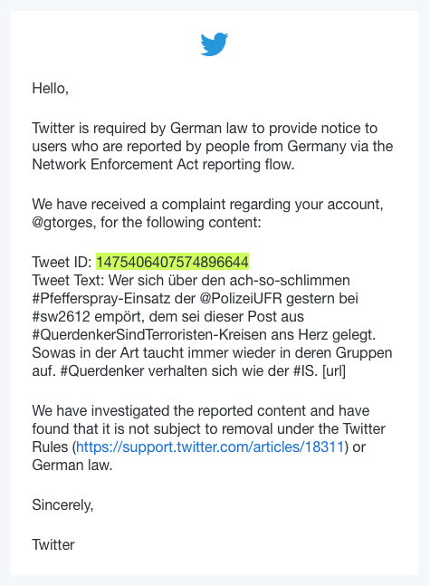 gtorges's tweet photo. Nein, ihr #Querstinker, es ist nicht verboten, auf Twitter über eure #menschenverachtenden Methoden zu berichten. Also z.B. wenn ihr dazu aufruft, #Kinder als #Schutzschilde zu mißbrauchen wie die #Daesh-Wixer es in #Syrien mit #Jesiden gemacht haben.
#QuerdenkerSindTerroristen https://t.co/XtYNVBIZ4P