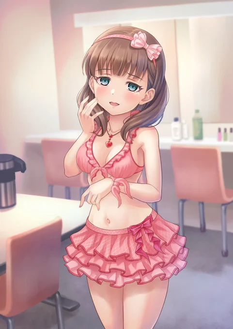 二人きりの控室
#デレマス #佐久間まゆ 