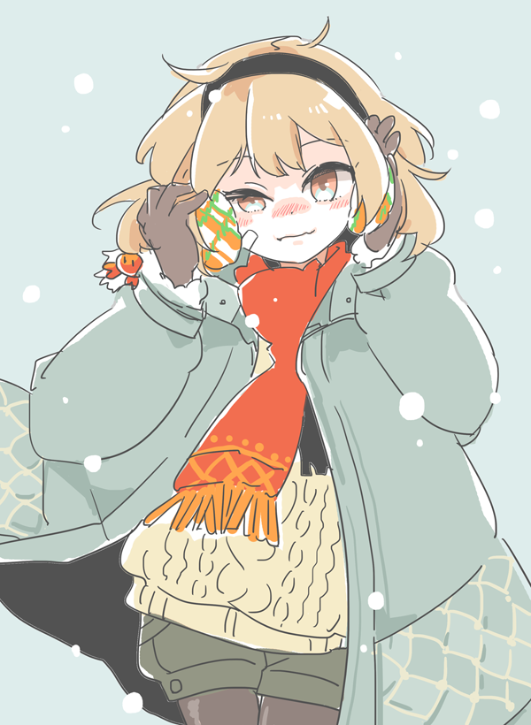朧(艦これ) 「ふゆぼろちゃん 」|ひろのイラスト