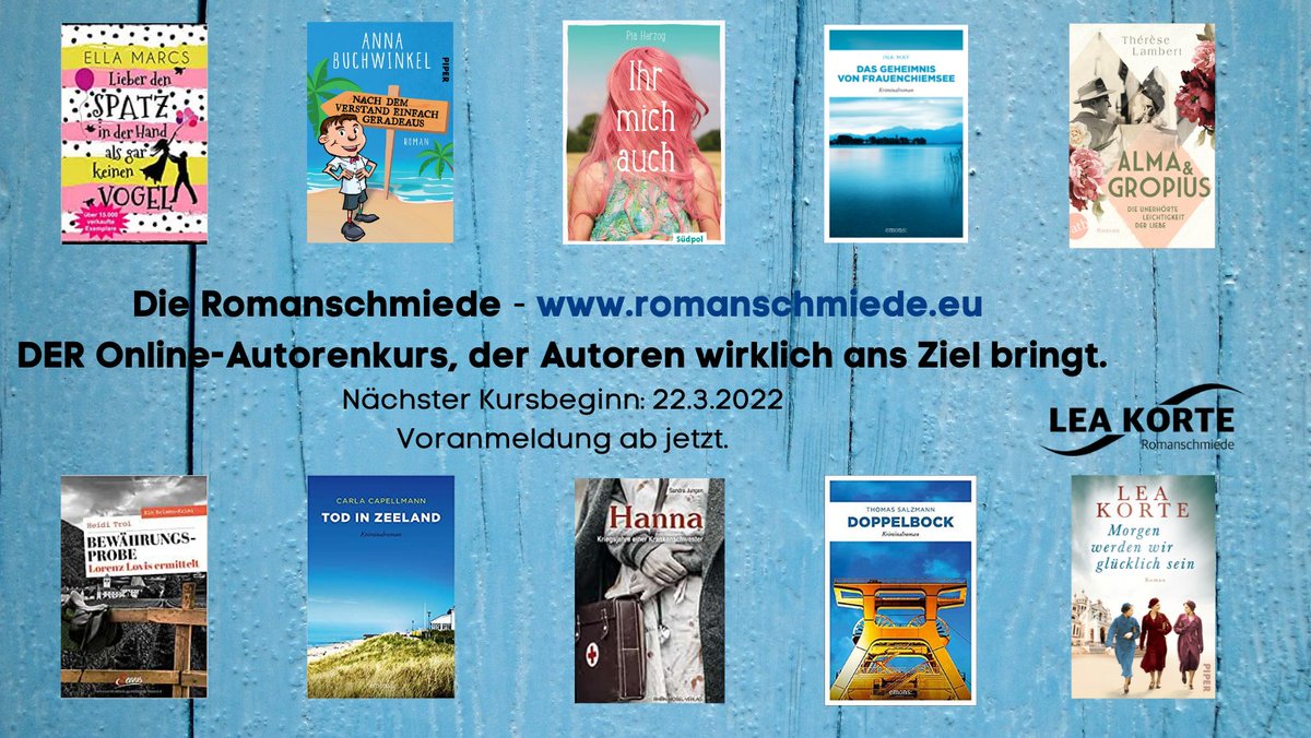 Bis zum 15.1. 22  mit Frühbucherrabatt! ;)